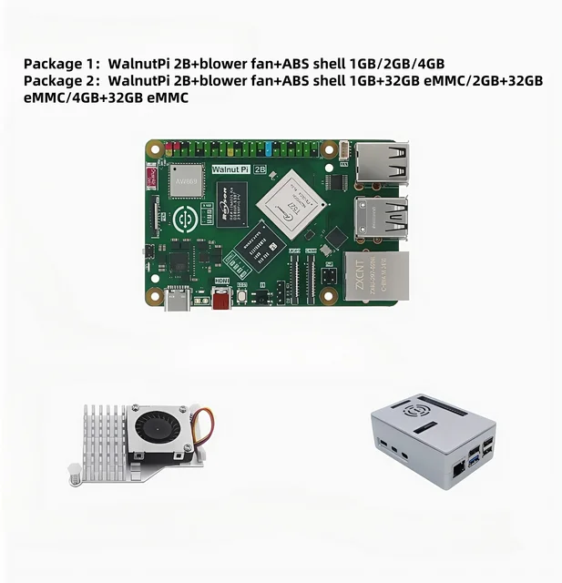 WalnutPi 2B 1GB/2GB/4GB Allwinner T527 Octa-core Linux Development ...
