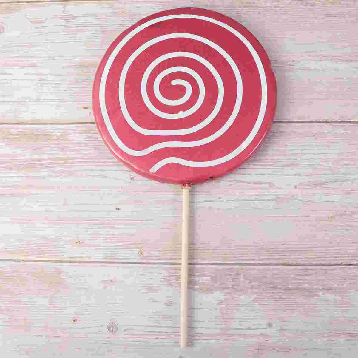

Lollipop Props Candy Christmas Decorations Propkids Swirl Photo Fake Simulation Giant Cane Ornaments Photography Crafts
