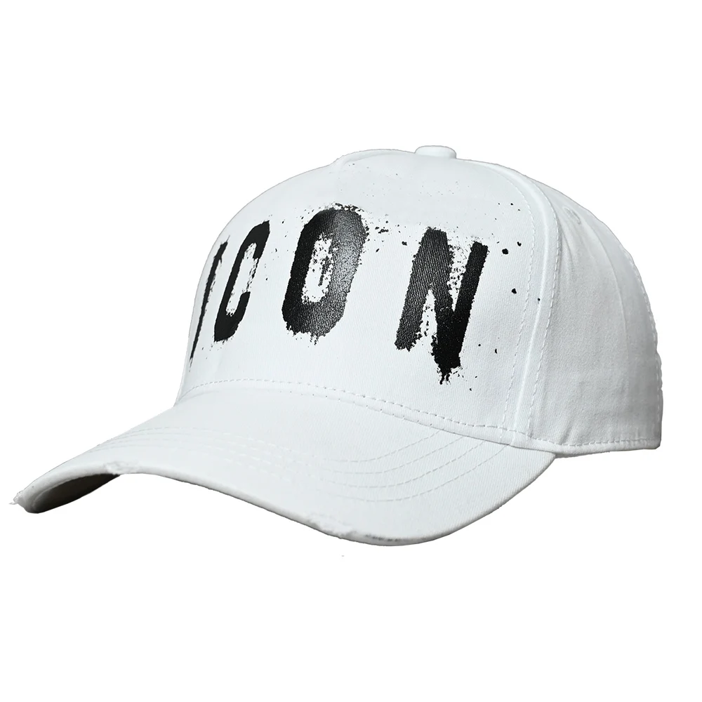 

Новинка 2022, модная брендовая бейсбольная кепка Dsquared2, мужская и женская повседневная хлопковая потертая Кепка с вышивкой