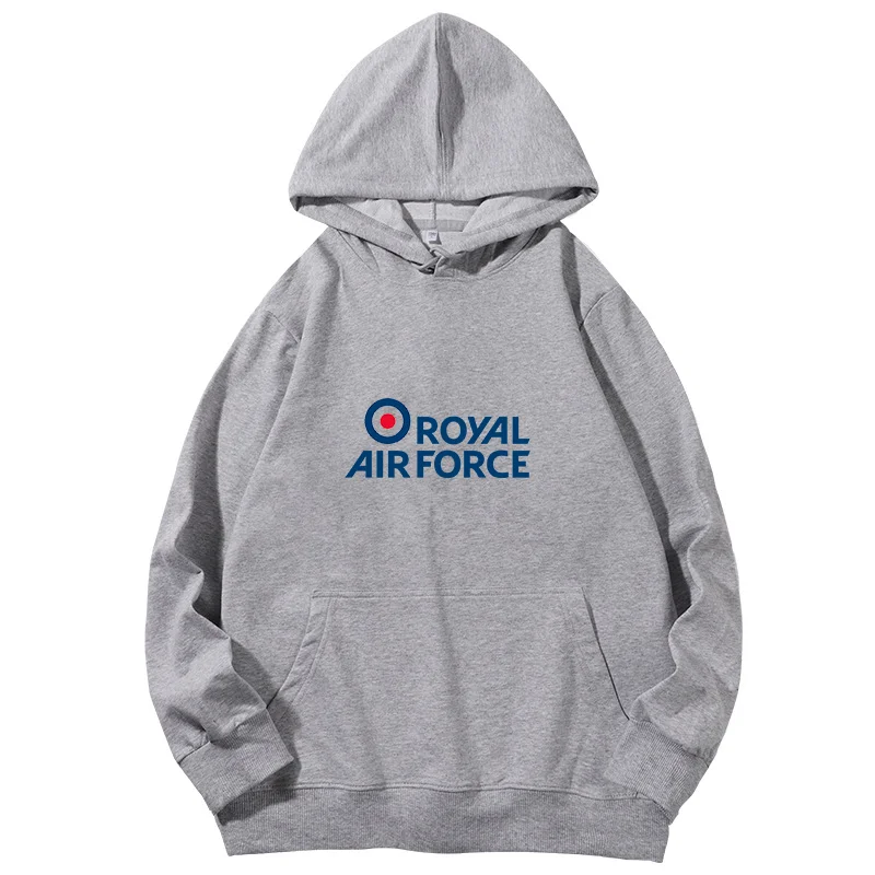 Royal Air Force Logo Military Air Raf Unisex fashion graphic Hooded sweatshirts cotton Hooded Shirt streetwear Man sweatshirts