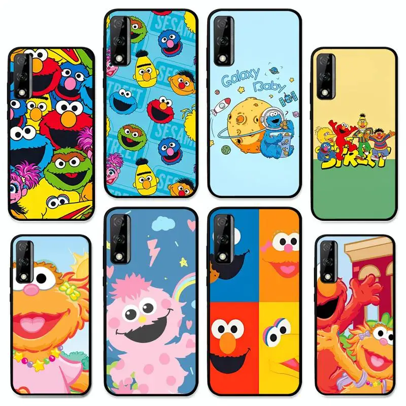 

Sesame Street Phone Case For Huawei Y9 Y8 Y6 Prime Y7 Pro Y8s Y5 Mate 20 Pro 10 lite Cover
