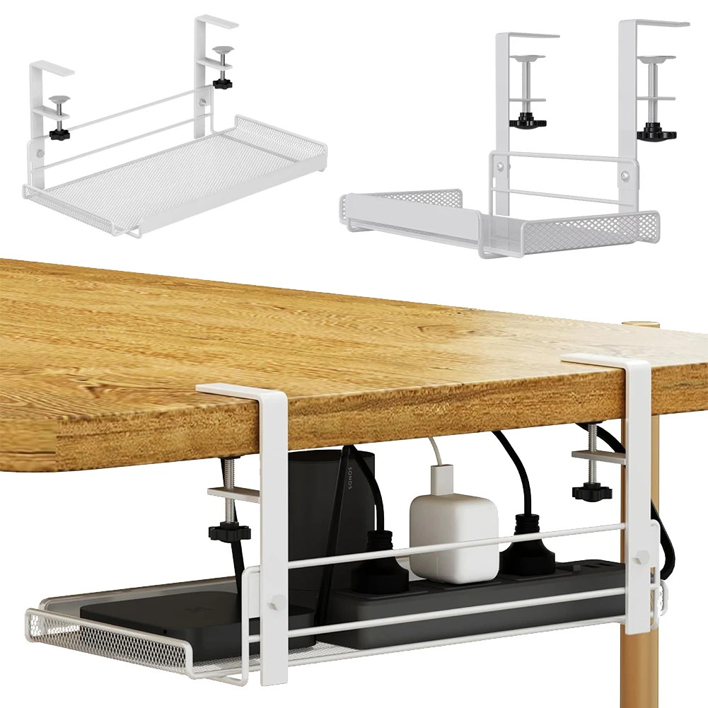 Настольный органайзер для кабеля сверхмощный под стол стойка прокладки кабелей