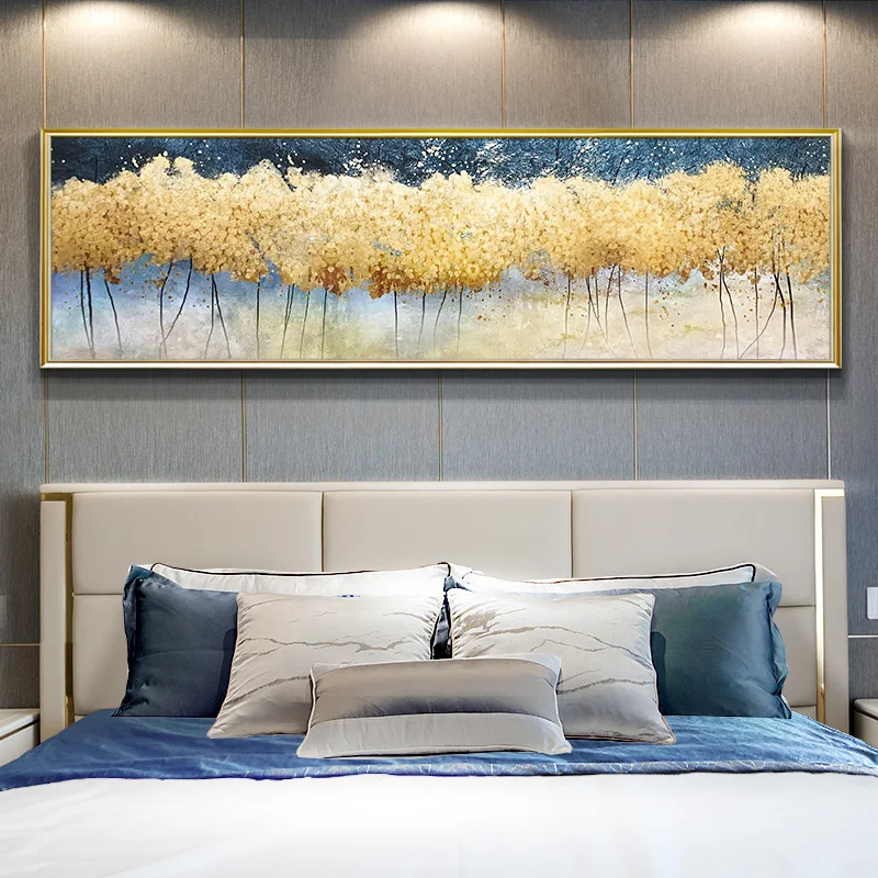 

Hand-painted Oil Painting Modern Minimalist Hanging Painting Living Room Background Wall Decoration Painting Dining Room Bedroom