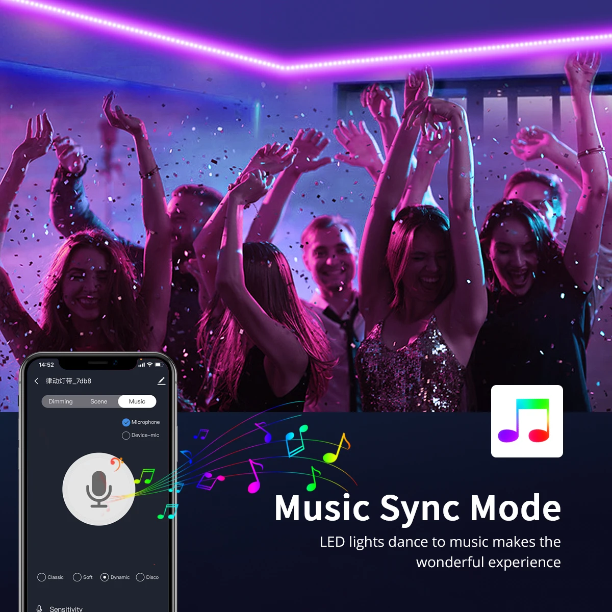Светодиодная RGB лента SMD5050 для Apple Homekit неоновый контроллер освесветильник с Wi-Fi