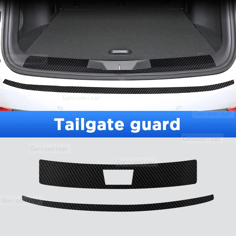 Для Changan UNI-K 2025, накладка на порог автомобиля, защита для порога, внутренняя имитация углеродного волокна, наклейка, аксессуары