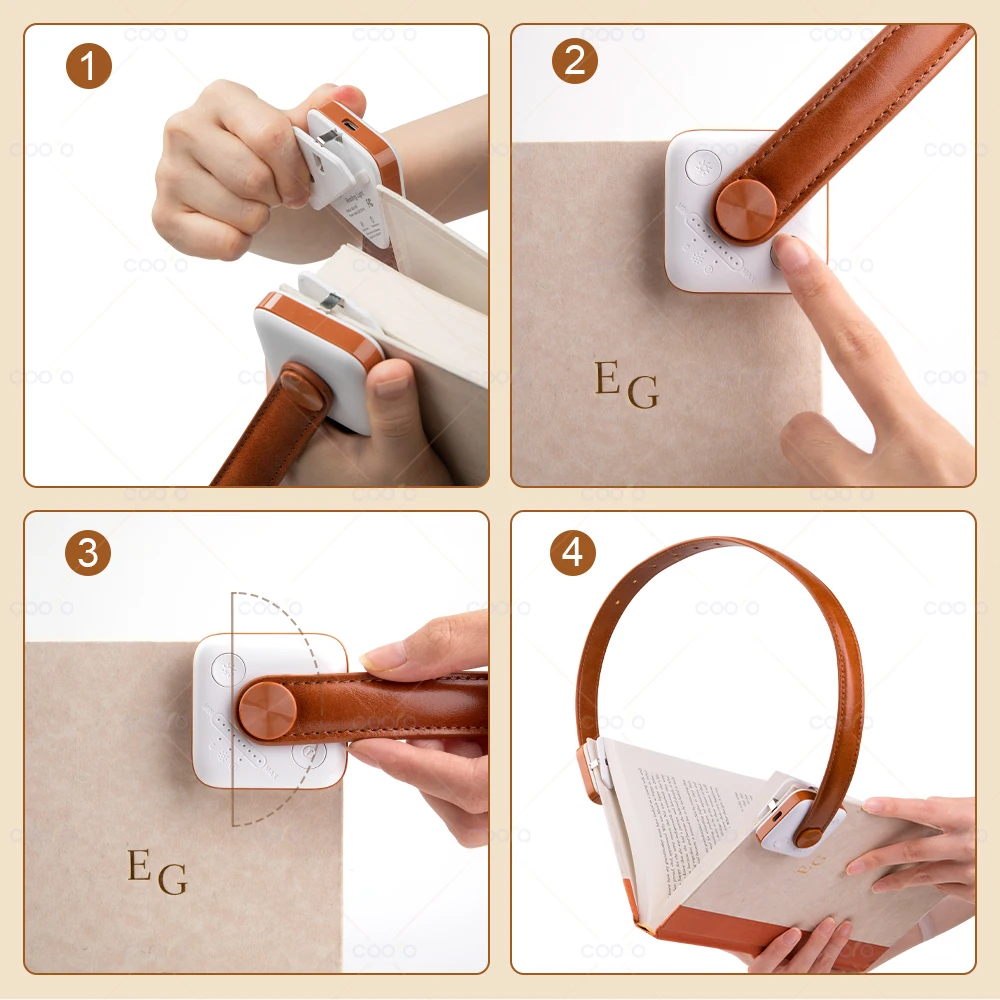 Уникальная лампа для планшета Coolo с USB-аккумулятором регулируемая яркость 9