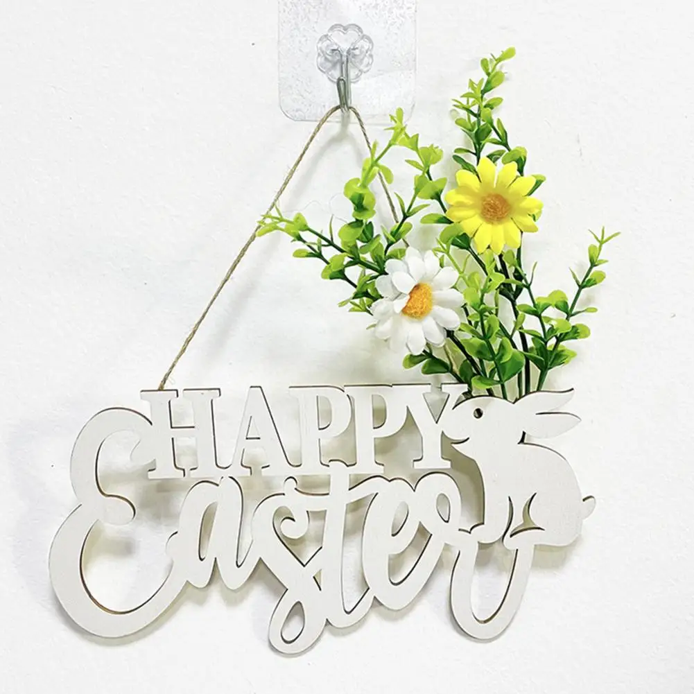 

Подвесной венок, модный подвесной орнамент в виде кролика, фотография, яркий цвет, подвесной кулон, сцена, реквизит