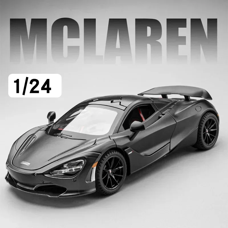 Модель спортивного автомобиля McLaren 1/24 S из сплава в масштабе 720 литой
