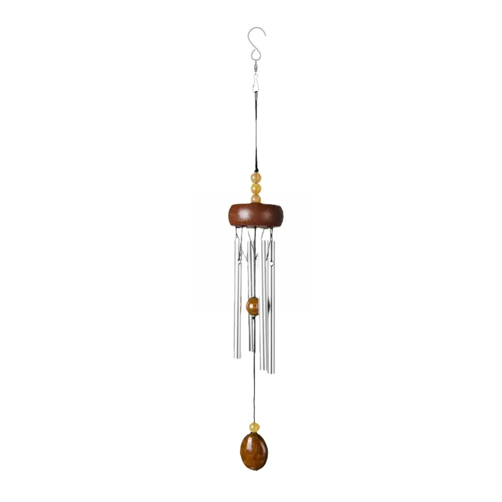 

Mini Wood Aluminum Rod Metal Wind Chime Small Decoration Gift Home Door Pendant Chime Car Decoration Wind P3k4
