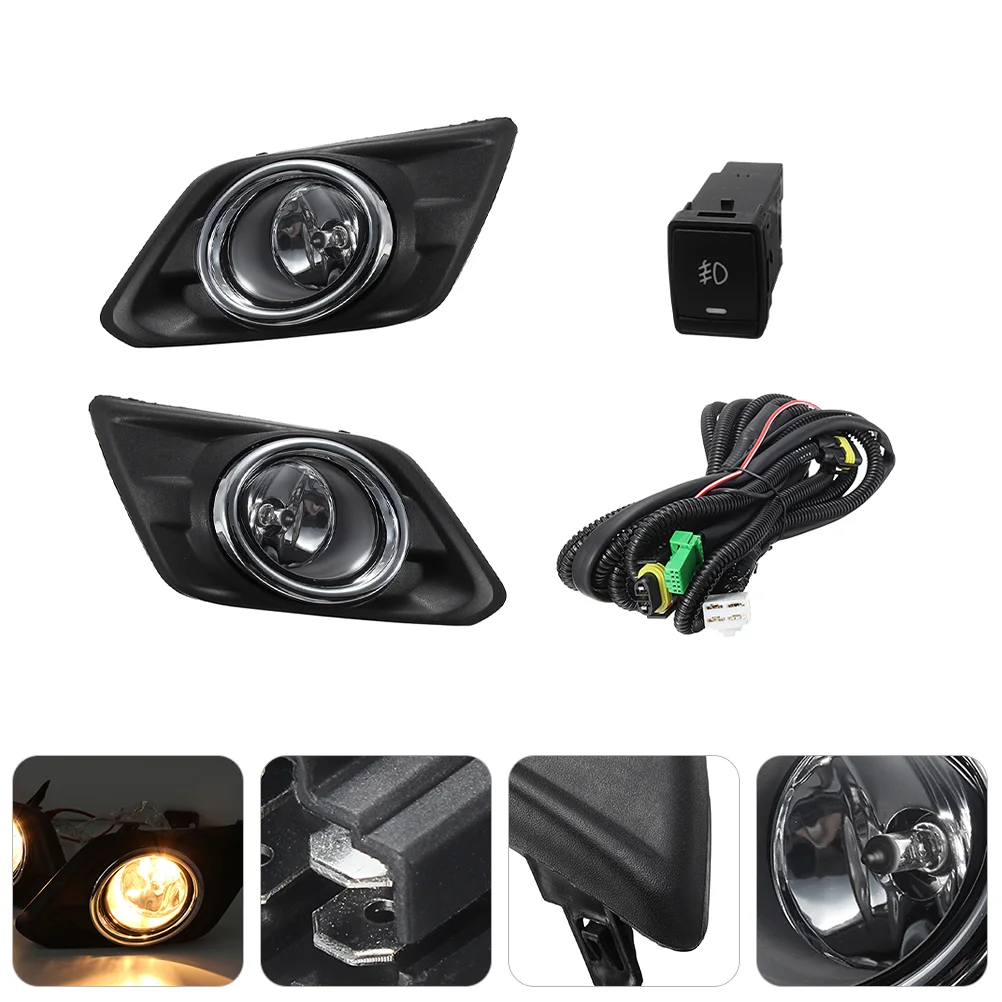 

2 Sets Car Fog Light Waterproof Auto Fog Light Useful Replacement Fog Lamp