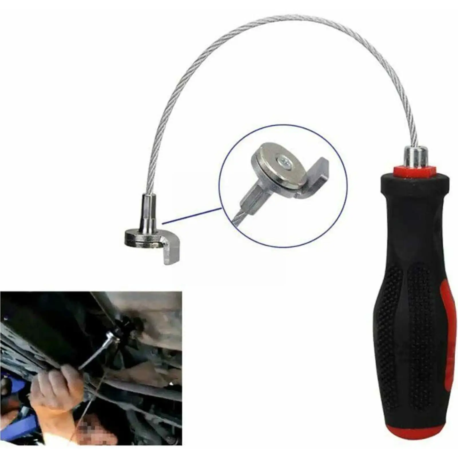 

Автомобильный гаечный ключ для удаления масляного отверстия двигателя автомобиля отстойник масляного отверстия винтовая пробка Отвертка ...