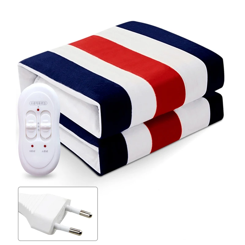 

180x200 см электрическое одеяло двойной Подогрев тела подогрев одеяло более плотный обогреватель Термостат Электрическое отопление одеяло