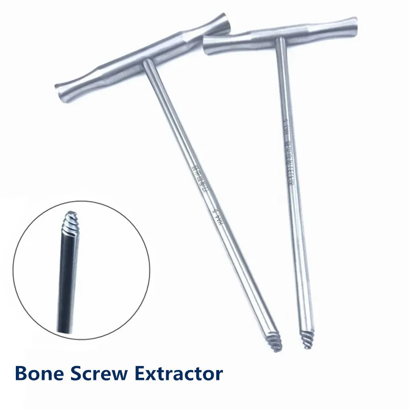 Bone Screw Extractor Broken nail slip extractor T type nail remover For Upper/Lower extremity orthopedics surgical instrument