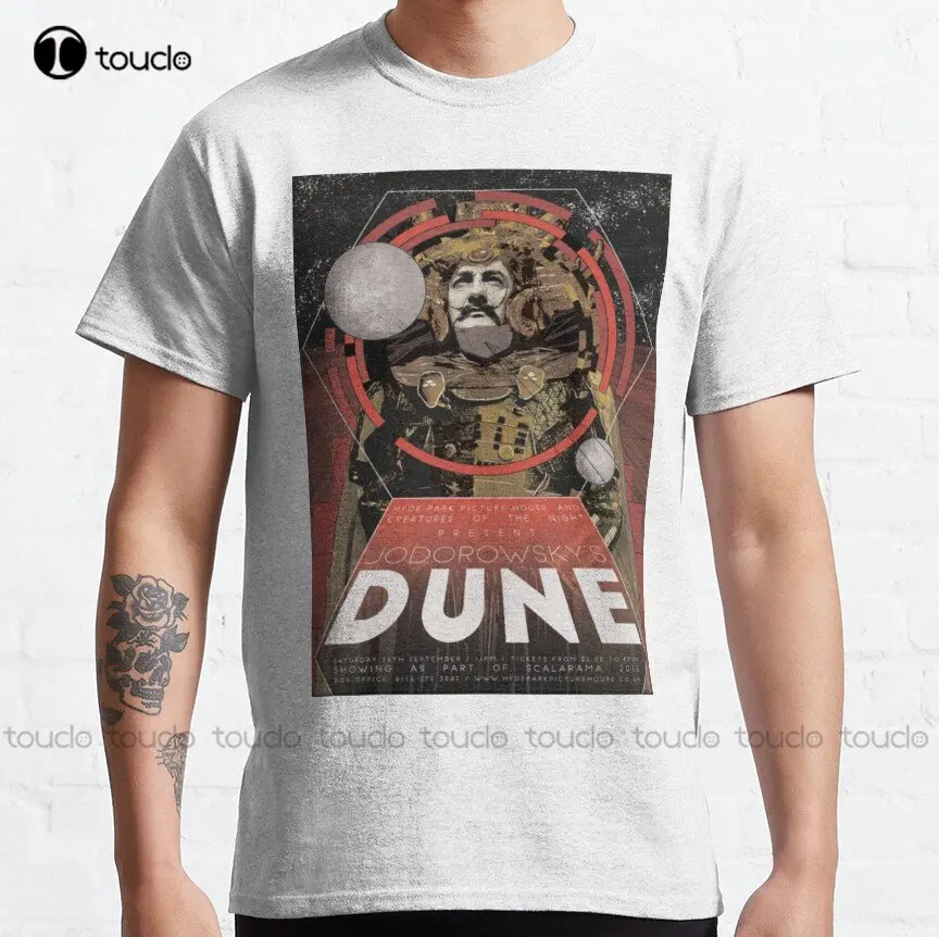 

Jodorowsky'S Dune Poster Fan Art Classic T-Shirt Custom Aldult Teen Unisex Digital Printing Tee Shirts Custom Gift Xs-5Xl Tshirt