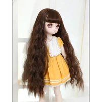 13 14 16 bjd wig for yosd sd msd sd smart doll accessoriesfashion doll wig long wavy wig beautiful girl doll wig doll hair
