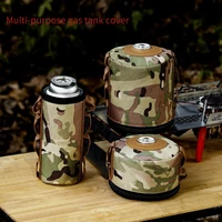 outdoor camping mini gas tank protective cover insulation cover anti fall picnic accessories storage bag