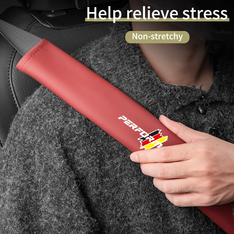 Наплечная подушка для автомобильного ремня безопасности кожаный защитный чехол