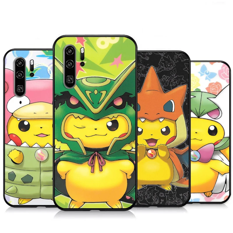 

Pokemon Pikachu Phone Cases For Huawei Honor P Smart Z P Smart 2019 P Smart 2020 P20 P20 Lite P20 Pro Cases Funda Back Cover