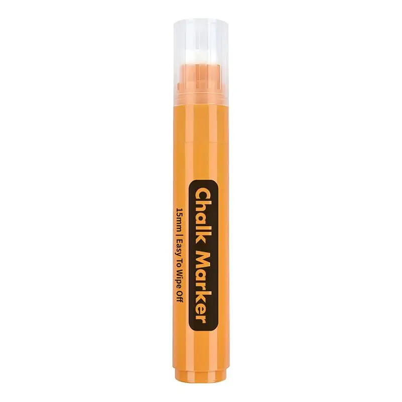 Paint Marker With 15mm Thick Tips Erasable Liquid Chalk Pen For Chalkboard Signs Blackboard Car Window