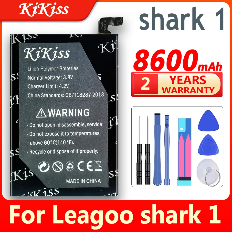 

8600mAh Battery For LEAGOO Shark 1 Shark1 Mobile Phone In Stock Latest Production High Quality Rechargeable Battery