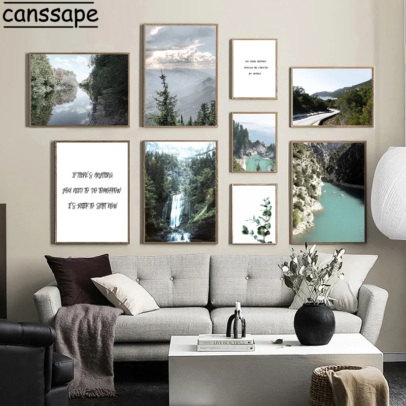 

Картина на холсте «Водопад»