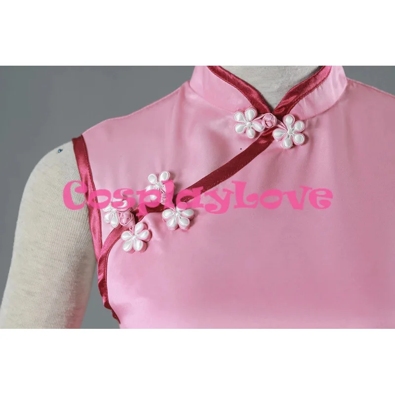 Костюм для косплея последнего поколения Сакура харано китайское платье чонсам