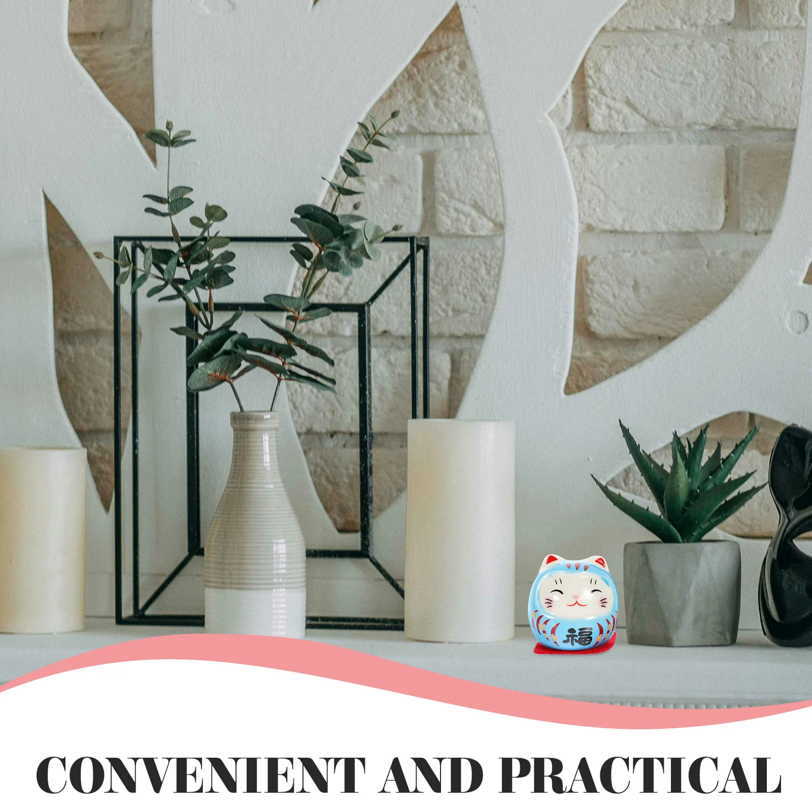 5 шт. декор Bodhidharma украшения статуя Будды домашнее керамическое украшение фэн