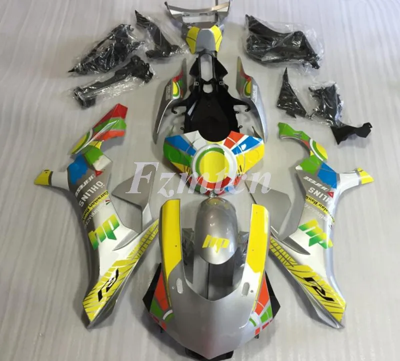 

New ABS Motorcycle Fairings Kit Fit For YAMAHA YZF - R1 R1m 2015 2016 2017 2018 15 16 17 18 Bodywork Set Cool