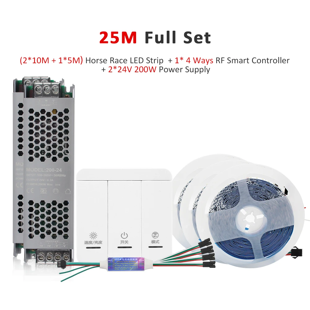 

Светодиодная лента «лошадиные гонки» MJJC 24В