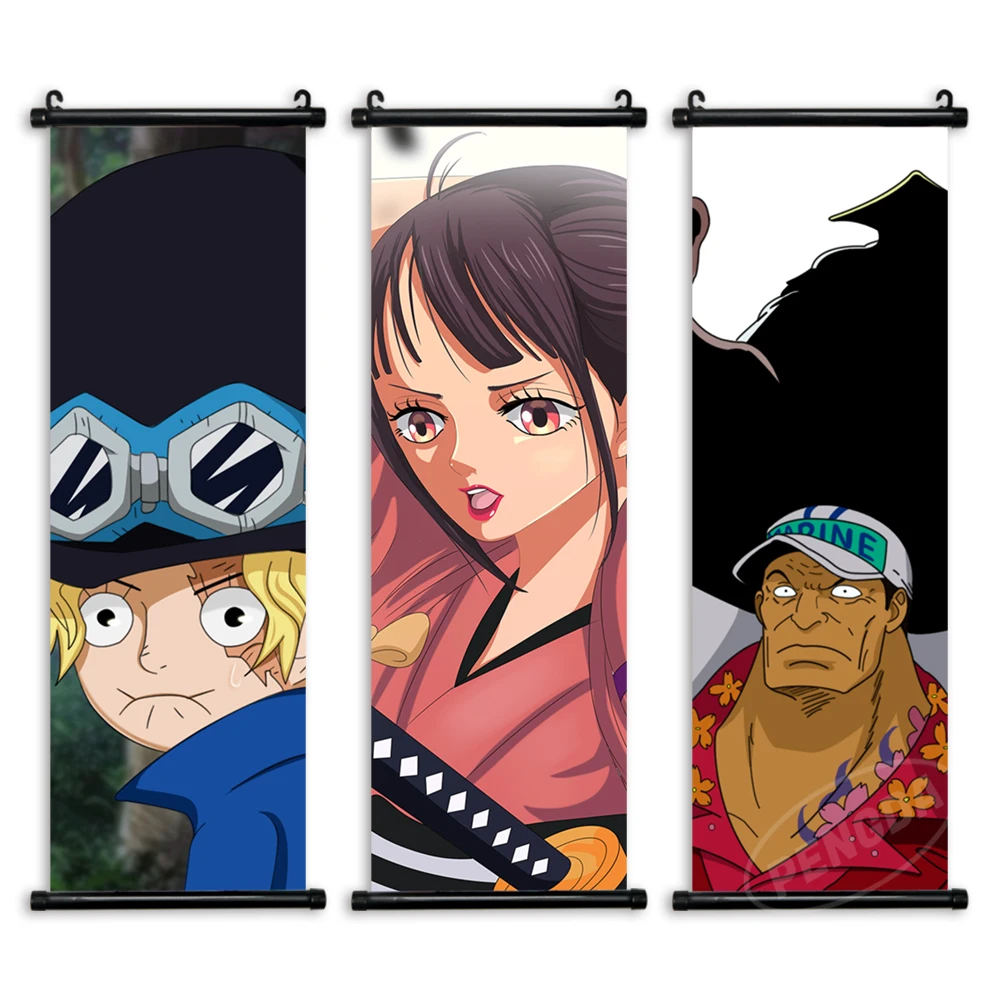 

Japanese Anime One Piece Canvas Prints Sabo Poster Wall Art Picture Luffy Sworn Brother Hanging Scroll Paintings Home Decor Gift