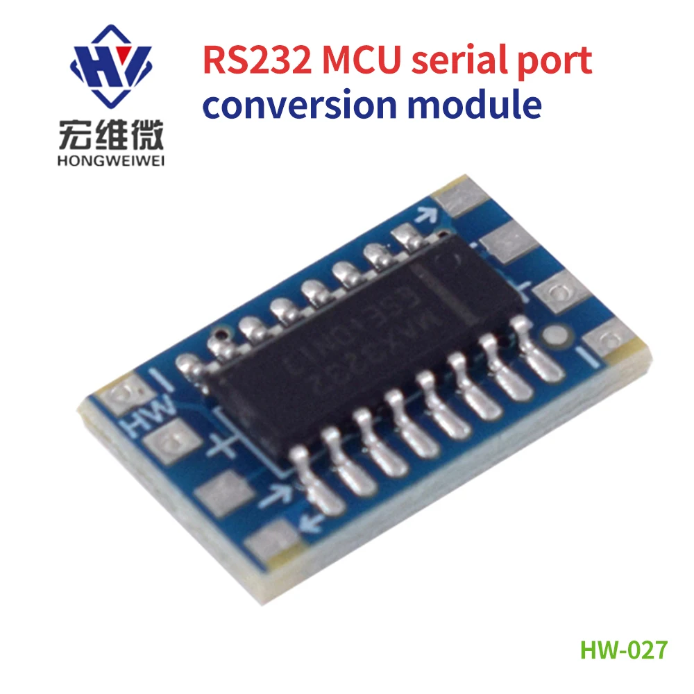 

5pcs Mini RS232 To TTL Level Conversion MCU Board Electronic Module MAX3232CSE Chip Serial Converter Board Adaptor 3V~5V 120kbps