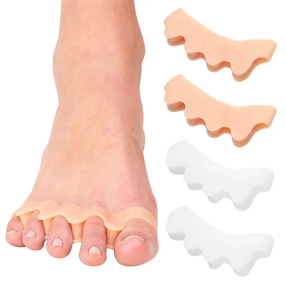 

Bunion Bone Ectropion Adjuster Foot Fingers Toe Separator Big Toe Straightener Toes Separator Thumb Valgus Protector