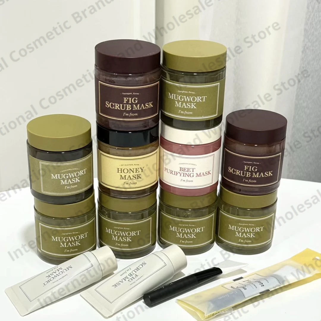 

I'm From 110g Mugwort Mask Fig Scrub Mask Beet Honey Purifying Natural Ingredients Korea Imported