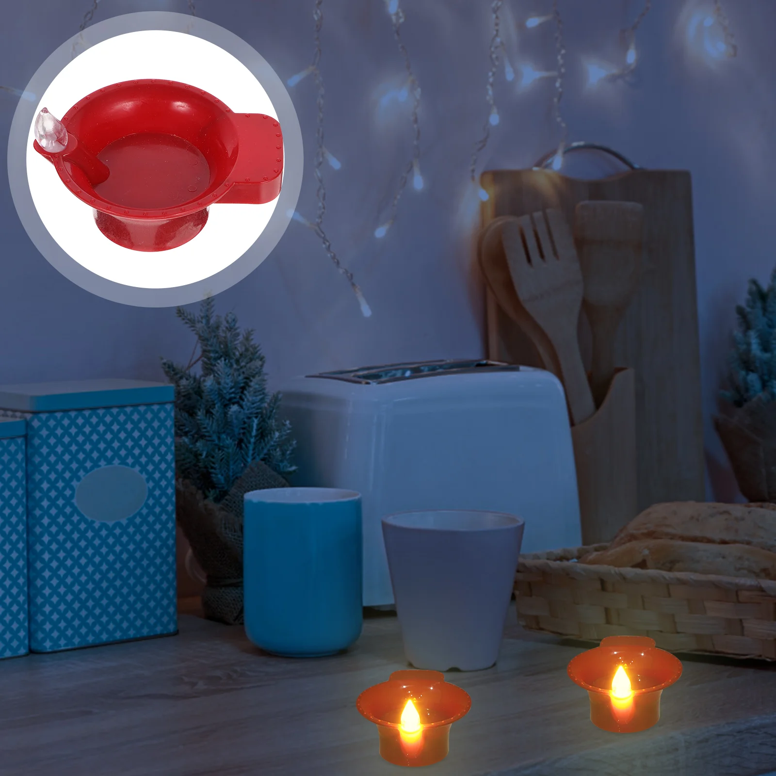 

12pcs LED Candles Electric Candles Lamps Decorative LED Lights for Home Temple