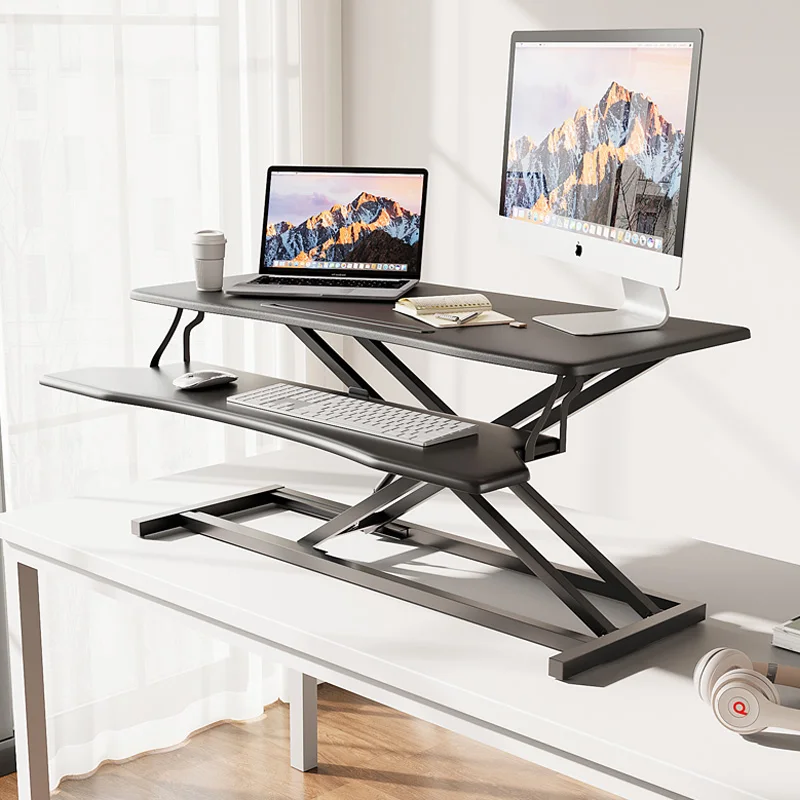 

Shelf Foldable Office Desks Increase Home Table Laptop Office Desks Computer Commercial Escritorio Habitacion Furniture QF50OD