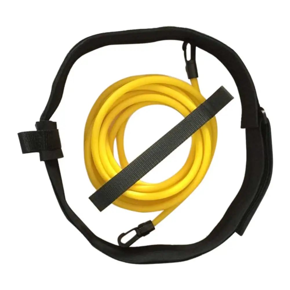 

Bungee Exerciser Ankle Universal Swim Training Leash Stationary Elastic Cords Safe Belt Lap Resistance Bands Static Harness