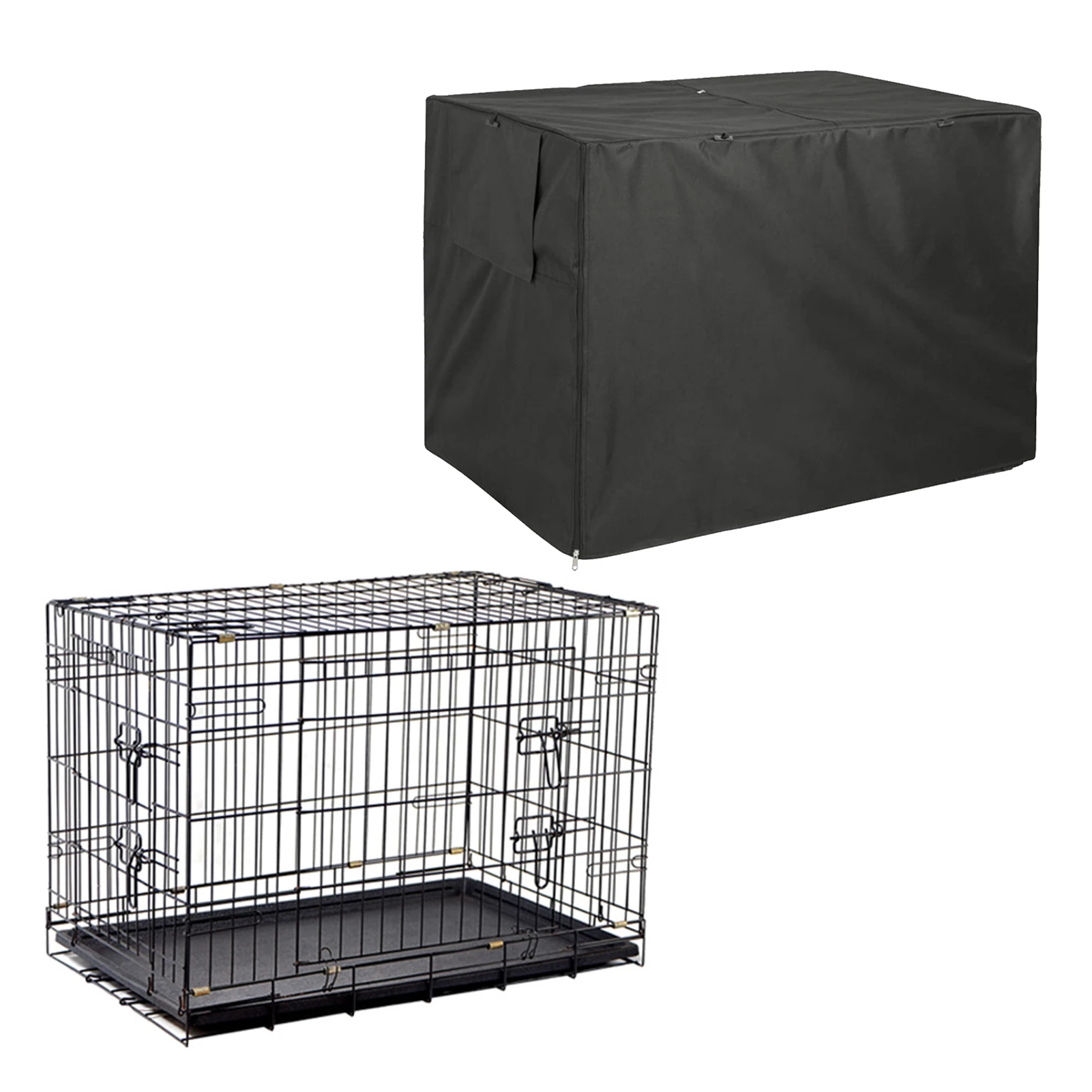 

Universal Fit Dog Wire Crate Cover Dog Cage Rainproof Dust Covers