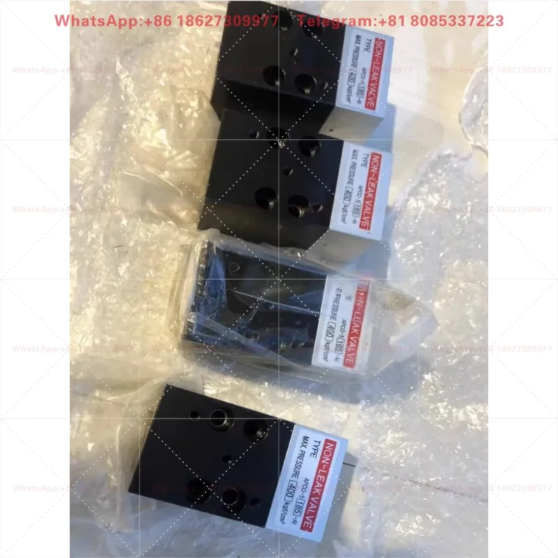 Фото Оригинальный импортный электромагнитный направляющий клапан APCO-5-185-A1 из нержавеющей стали с защитой от перелива №1