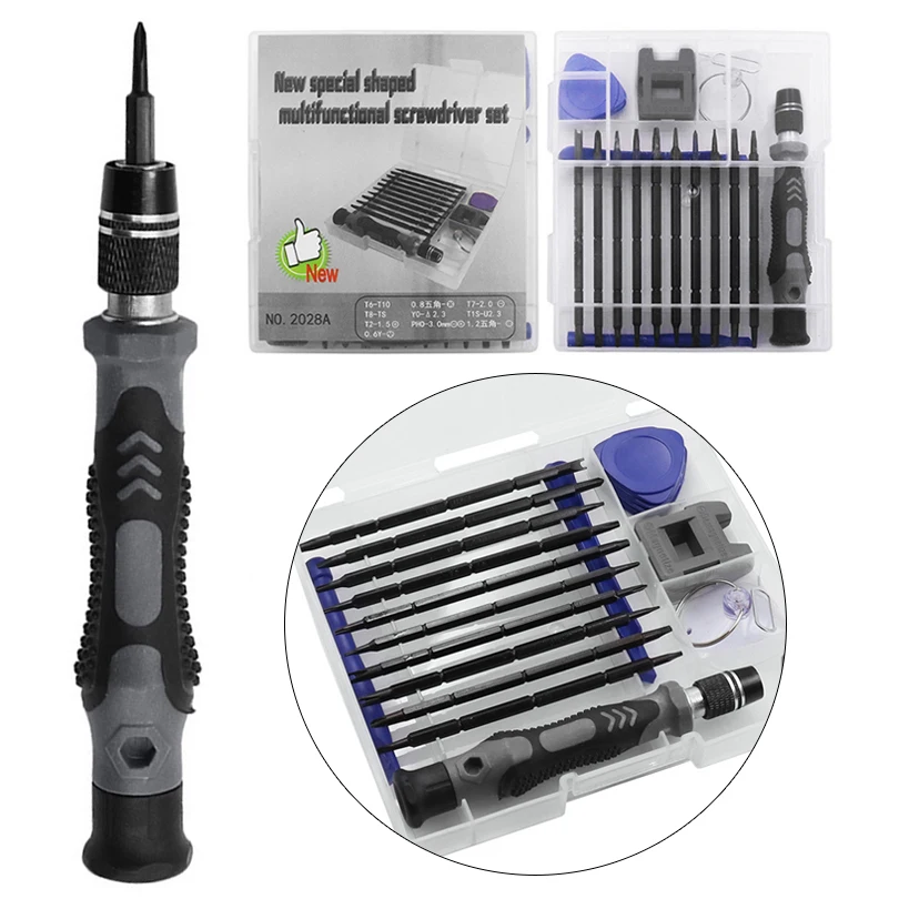 

25 In 1 Screwdriver Set Precision Removable Screwdriver Bits Combination Magnetism Mobile Phone Repair Tools Hand Tools