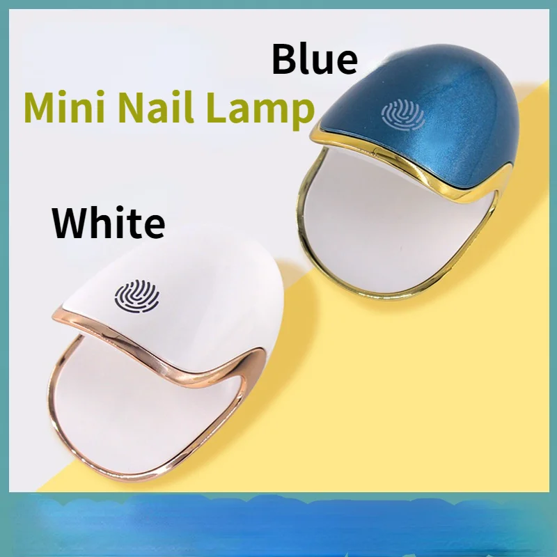 

Home Use Nail Lamp Portable 6W LED Dryer 3 UV Ice For Drying Gel Polish Mini Manicure Tools