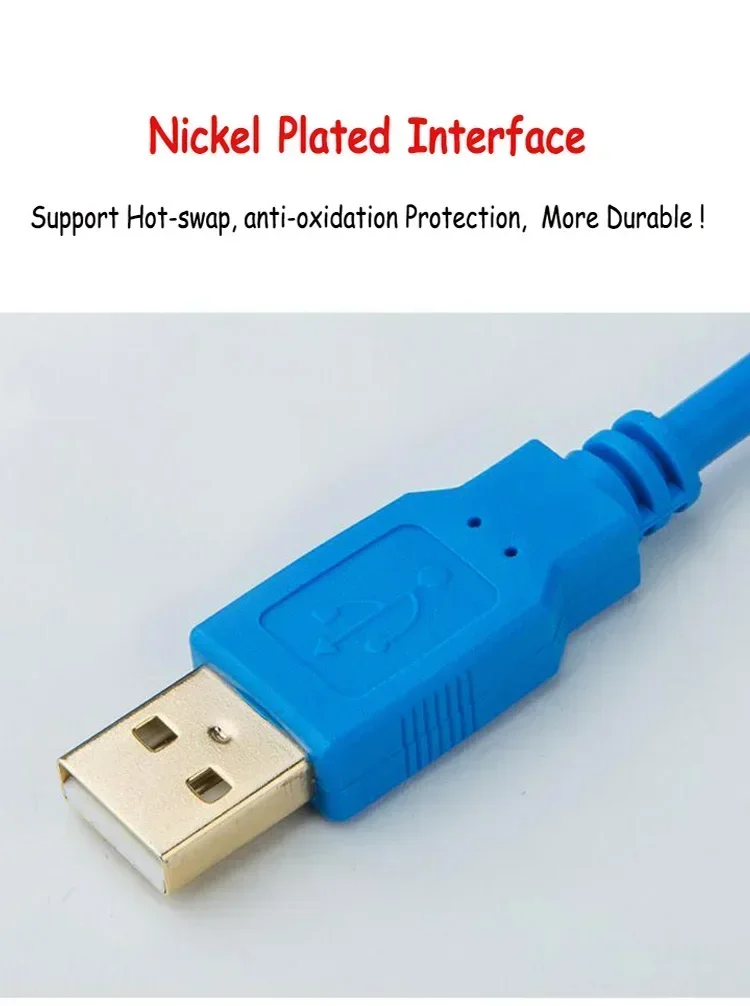 USB-кабель типа B адаптер для порта прямоугольной формы Высокоскоростная передача