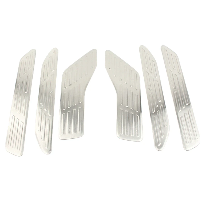 

6Pcs Car Door Sill Protector Bumper Cover Trim For Honda Odyssey US Model 2018-2020