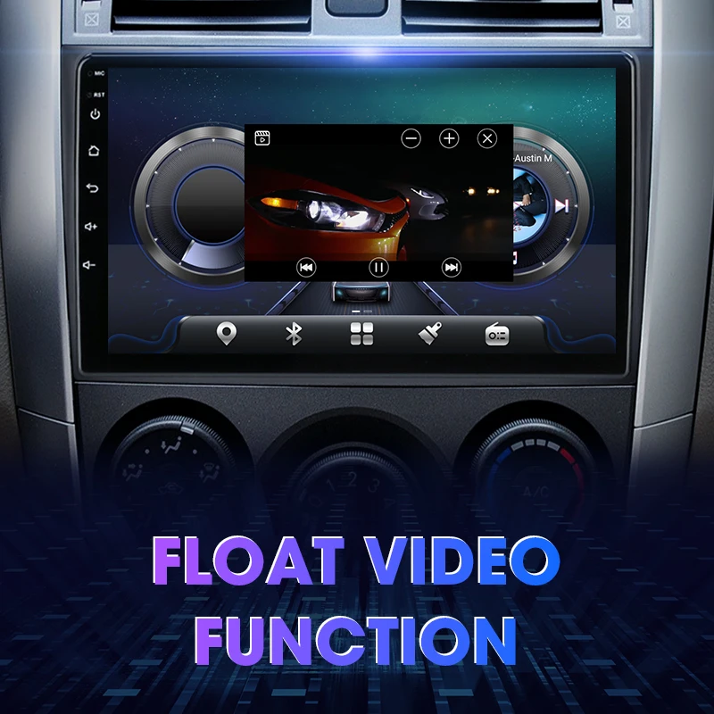 Srnubi для Toyota Corolla E140 E150 2006 - 2013 2 Din Android автомобильное Стерео Радио мультимедийный