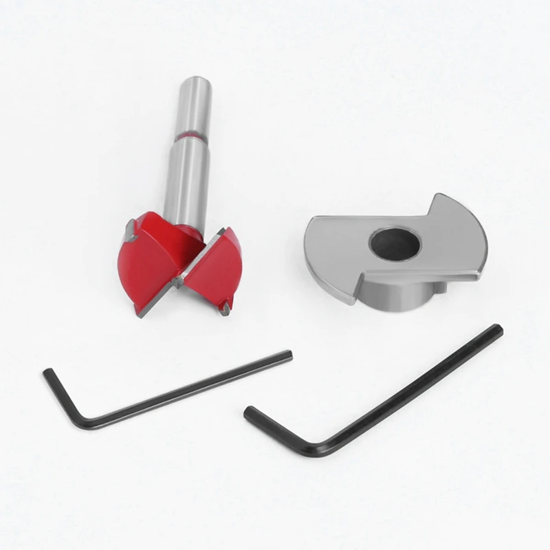 Набор регулируемых карбидных сверл для работ по дереву 15-35 мм