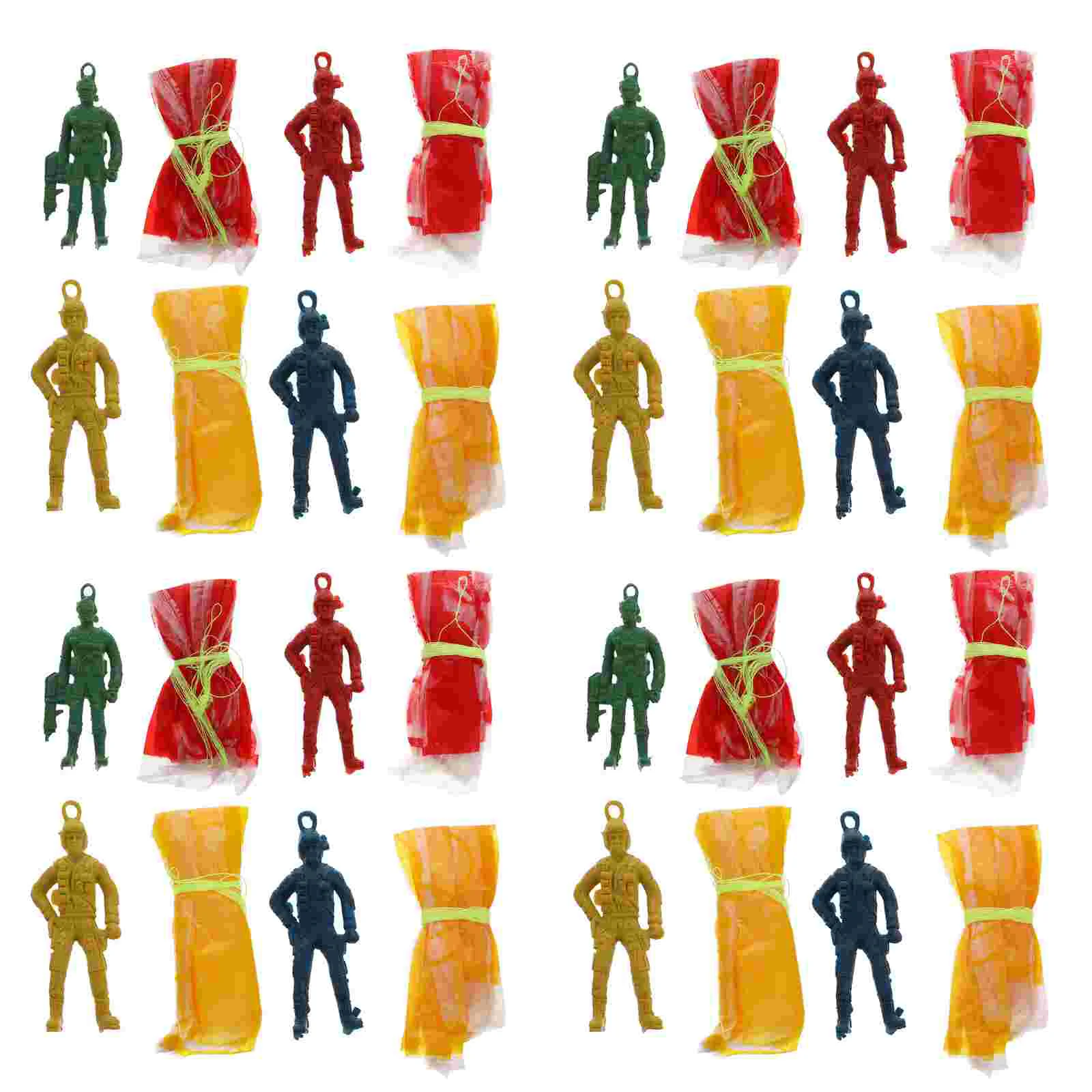 Парашютные игрушки-воины 30 шт. |