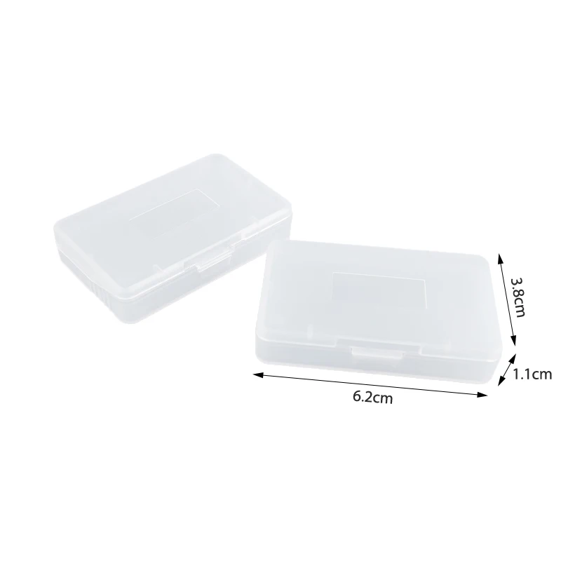 Hot Sale 2Pcs Clear Game Card Cartridge Dust Cover Case For Nintendo Game Boy Advance GBA Game Cartridge Case images - 6