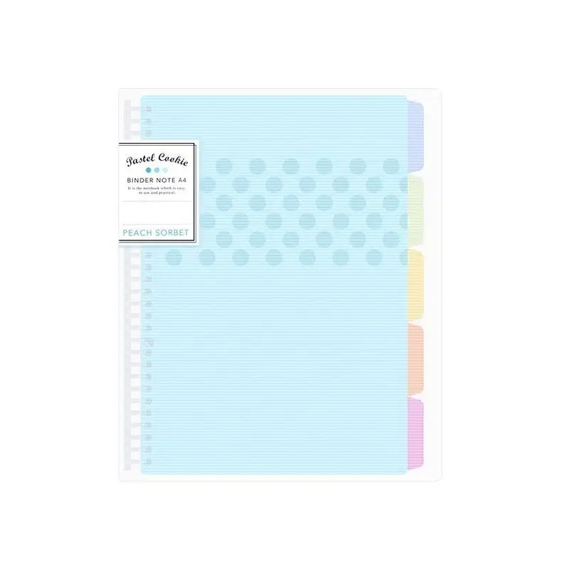 

Горизонтальный блокнот A4 с листьями, светлого цвета, для студентов