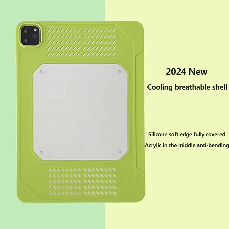 Do iPada Pro 13 2024 7. Pro11 5. Air 11 6th 5 4 3Pro 2 1 10.9 10.2 9.7 Mini 6 12.9 Rozpraszanie ciepła Akrylowa osłona