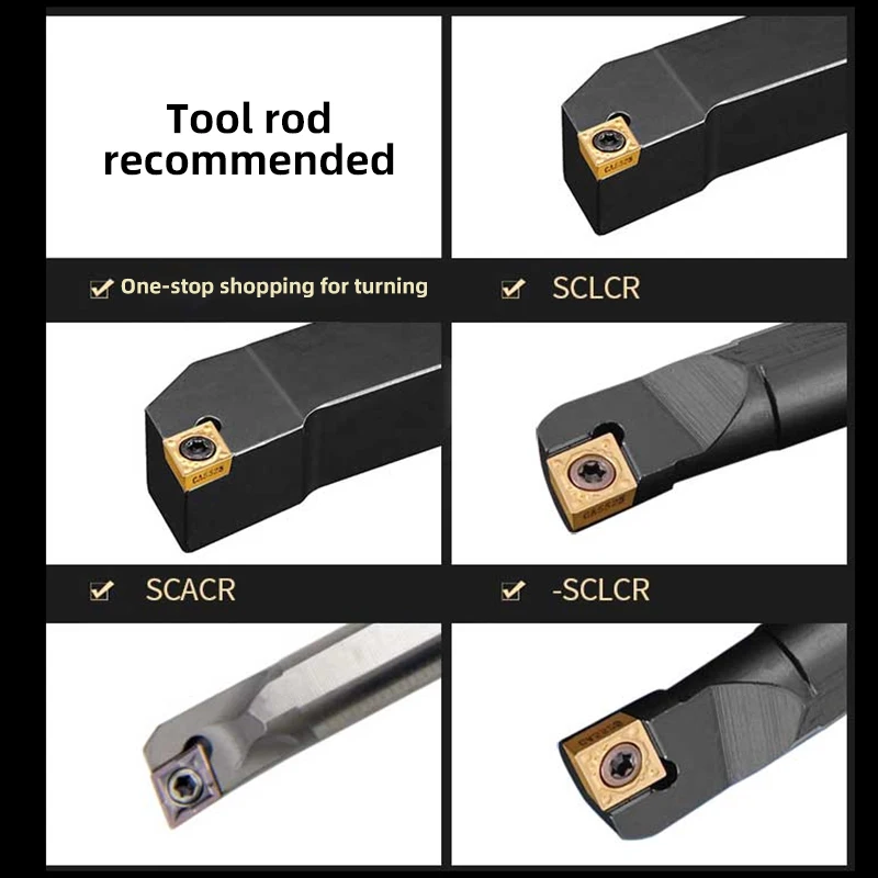 ACCKEE Покрытие из карбида вольфрама Внешняя токарная пластина углеродистой стали