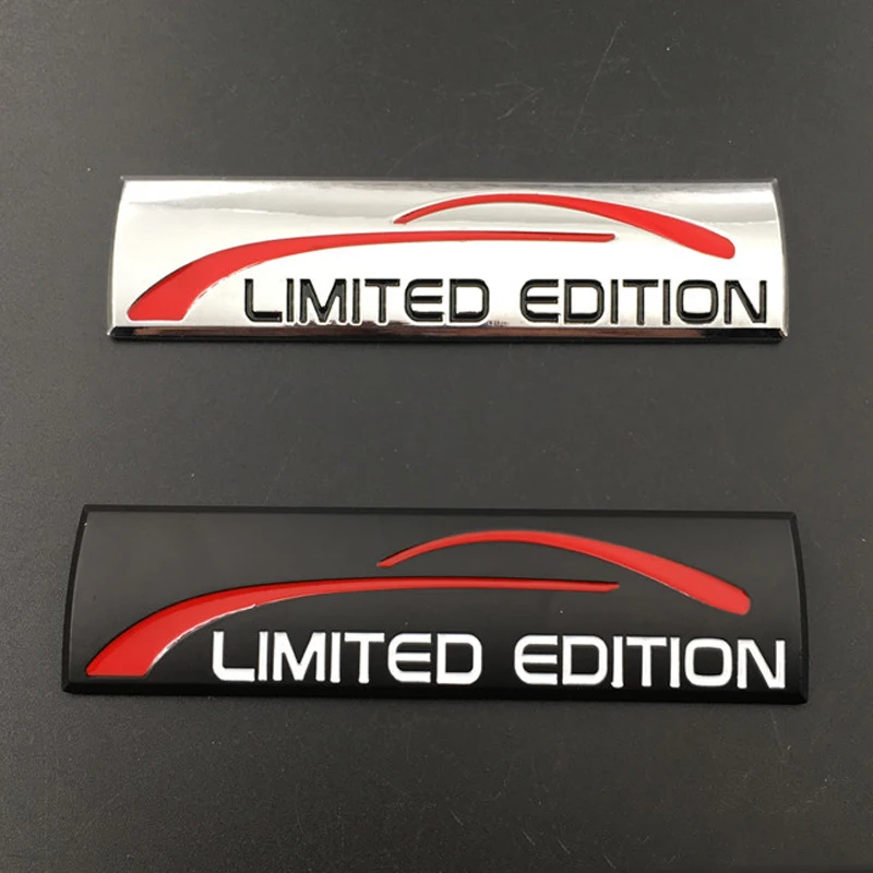 

3D Metal Chrome Limited Edition Emblem Badge Decal Body Side Fender Car Sticker